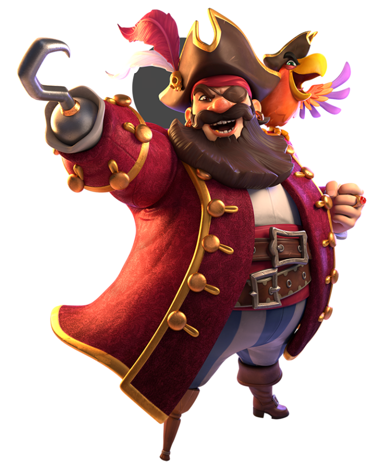 CaptainsBounty PiratewithParrot